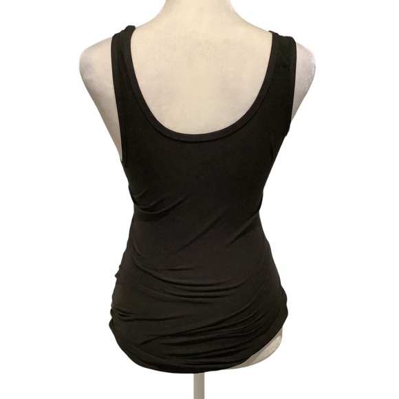 No Boundaries Black Tank Top with Gold Lettering - Picture 3 of 6